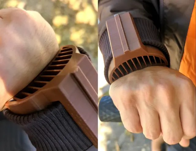 Body Air Intake (Riding a Motorcycle) — modelo 3D