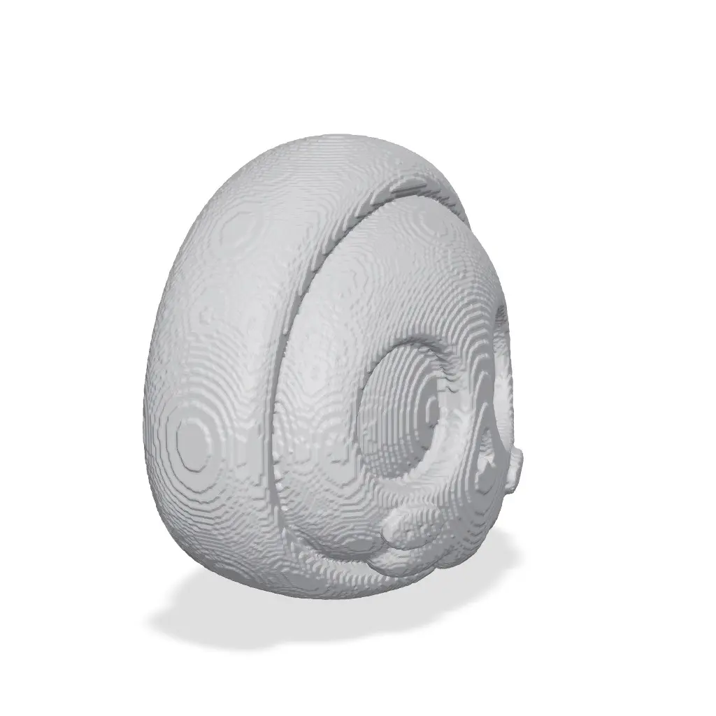 Cute Skull Toy - SupaVoxel AI — modelo 3D