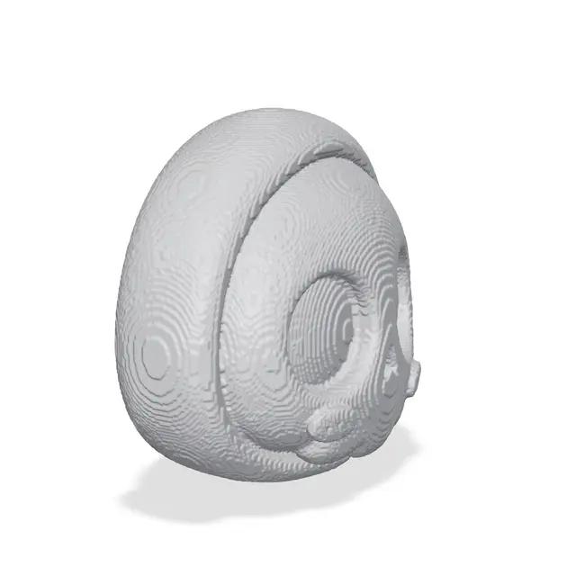 Cute Skull Toy - SupaVoxel AI — modelo 3D