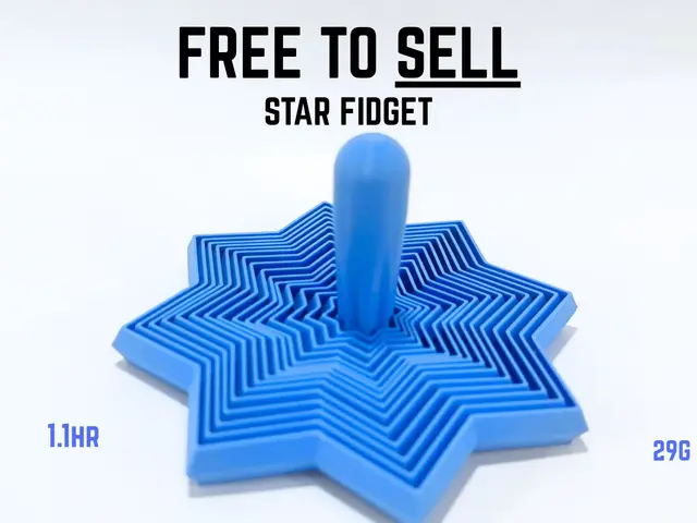 Star fidget (FREE TO SELL) — modelo 3D
