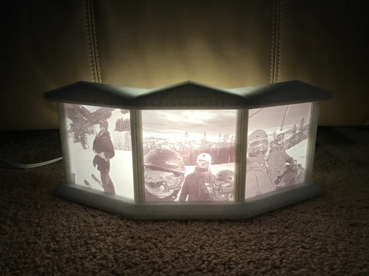 Lithophane Monument — modelo 3D
