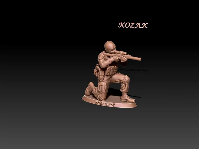 russian modern spetsnaz sniper free sample — modelo 3D