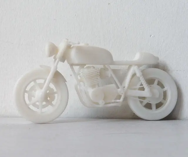 Moto Cafe Racer scalemodel — modelo 3D
