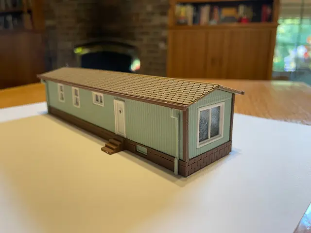 HO Scale Mobile Home Two — modelo 3D