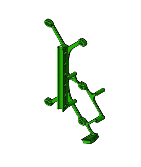 BTT Pico Board Mount for Voron V0.1 — modelo 3D