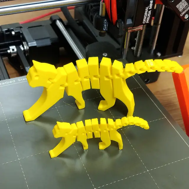 Single-Color Flexi Cat — modelo 3D