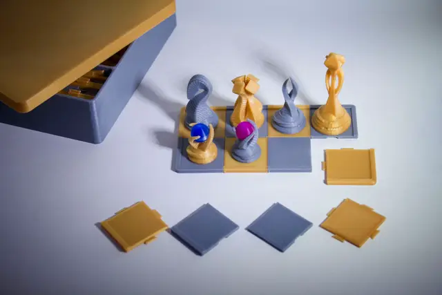 Customizable Chess Board — modelo 3D