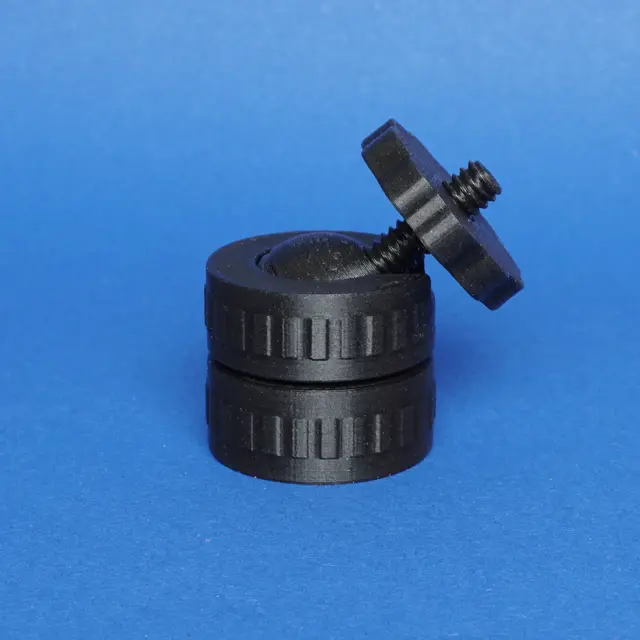 Ball head for camera tripods — modelo 3D