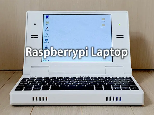 Raspberrypi laptop case(with 8inch 1024x768 display) — modelo 3D