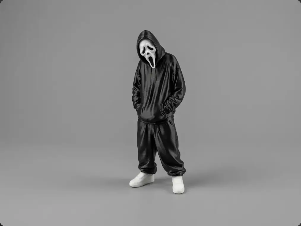 Urban style Ghostface [NO AMS] — modelo 3D