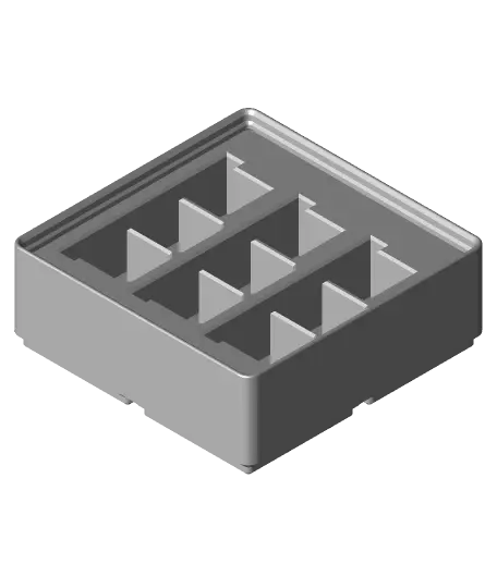 Gridfinity - Raspberry Pi 4 (x3) holder + Fusion File — modelo 3D
