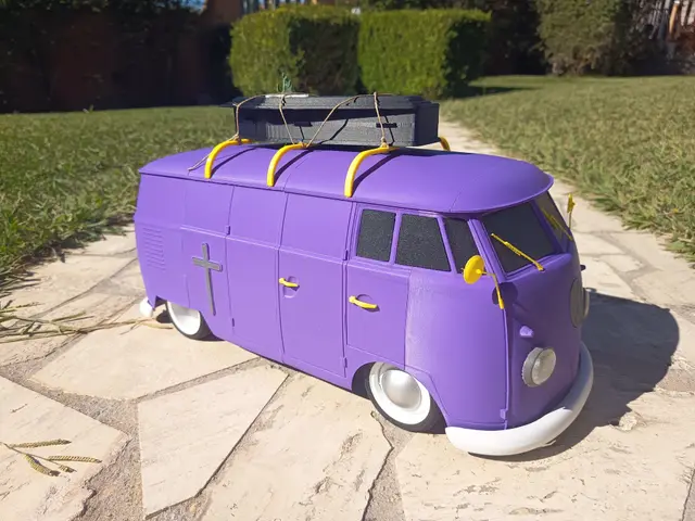 Volkswagen T1 1/10 RC Van - Halloween Special Edition TEST FILE — modelo 3D