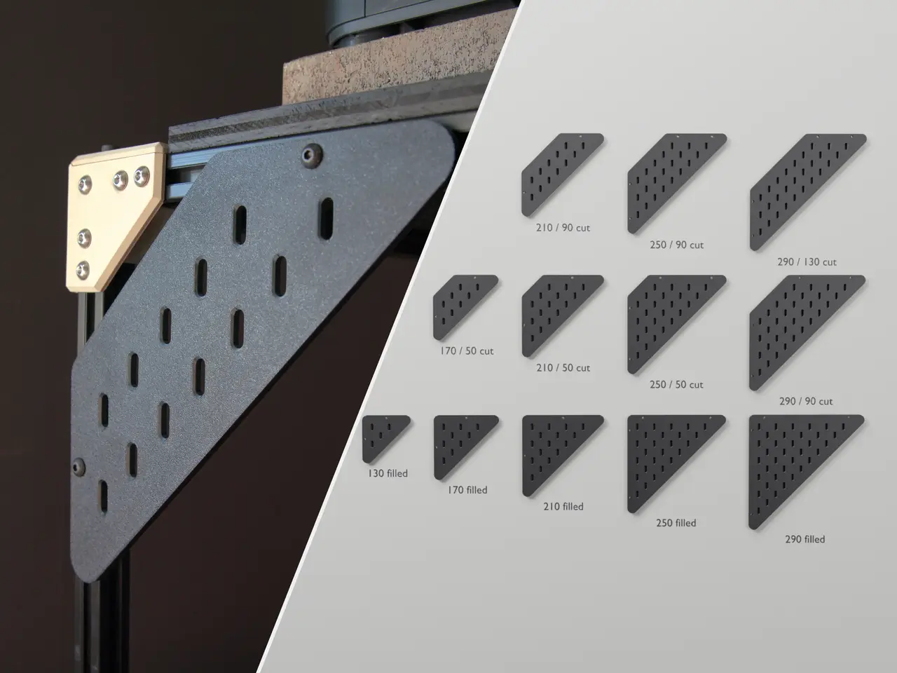 Skadis/ SKÅDIS Diagonal Corner Boards — modelo 3D