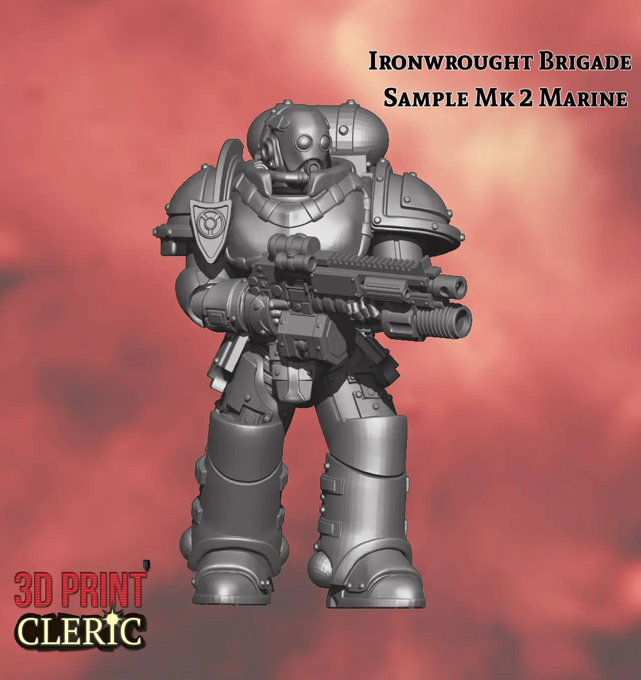 Ironwrought Brigade II - Mk2 Marine — modelo 3D
