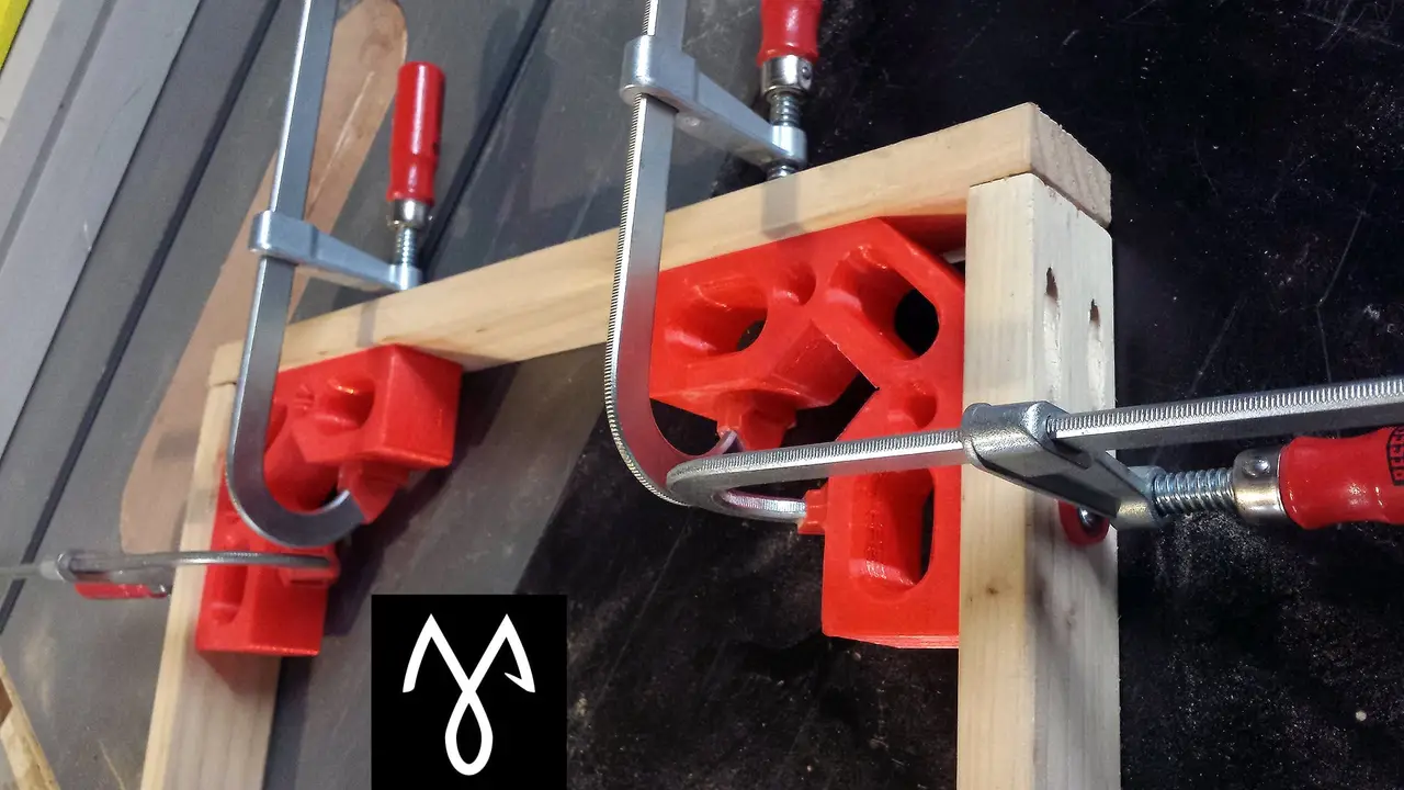 Serious Clamp It Square ! (3 sizes) — modelo 3D