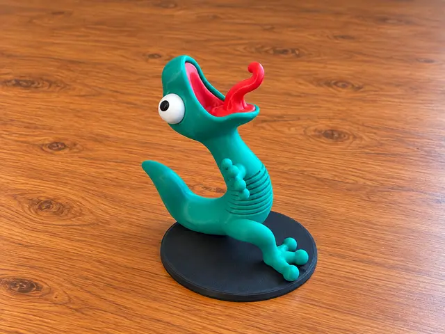 Tom the screaming lizzard — modelo 3D