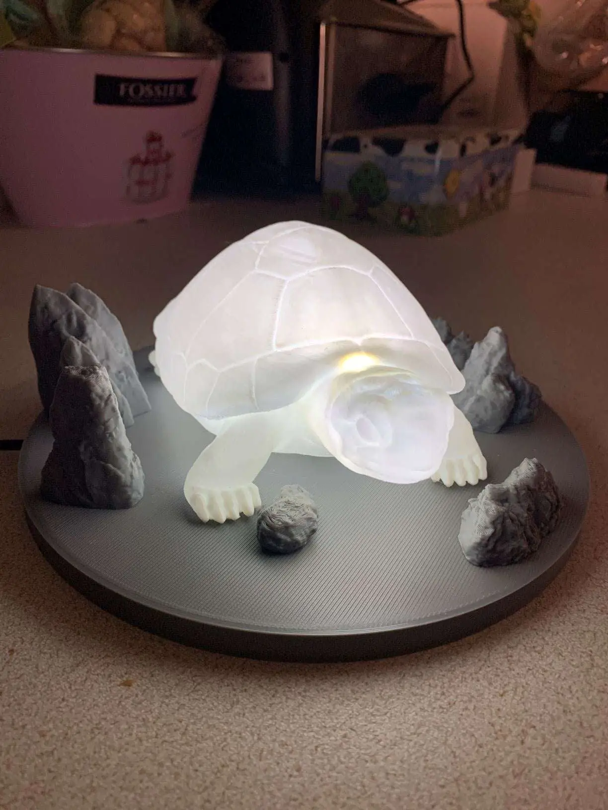 LAMPE TORTUE / TURTLE LAMP — modelo 3D
