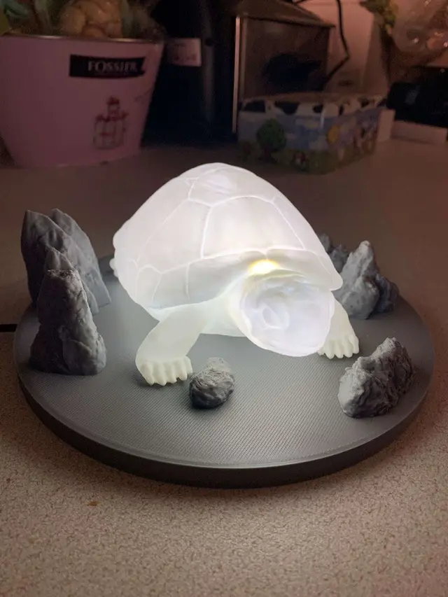 LAMPE TORTUE / TURTLE LAMP — modelo 3D