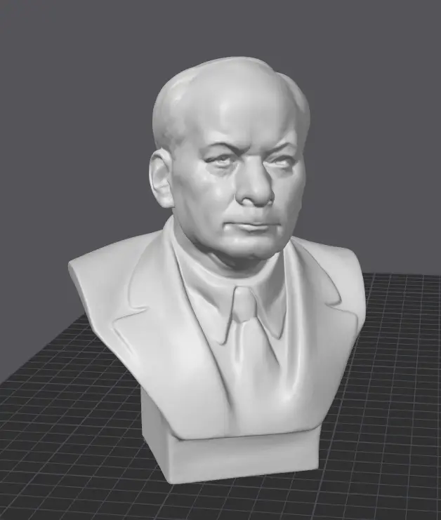Yakub Kolas - Belarusian Poet | 3D Bust STL — modelo 3D