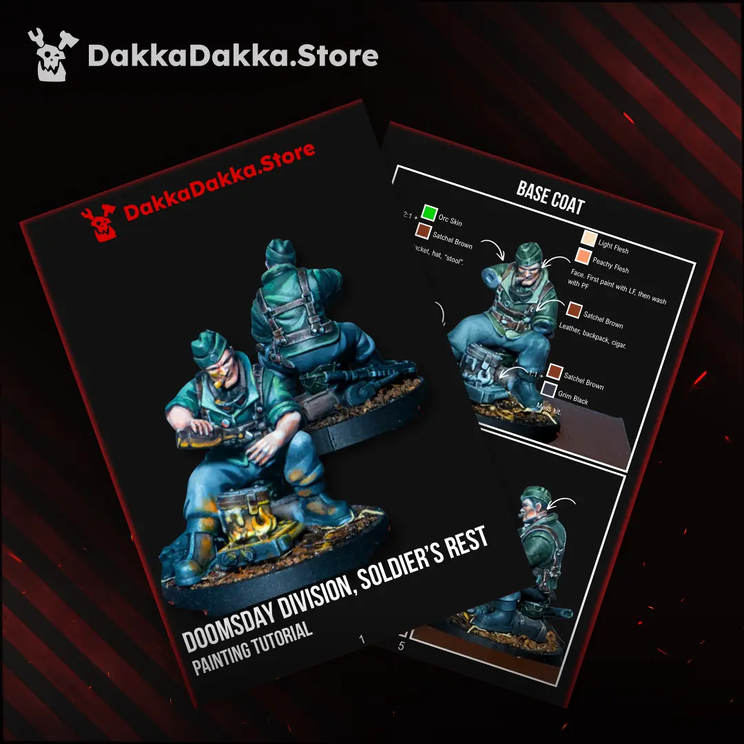 Doomsday Division Promo Model Painting Tutorial — modelo 3D