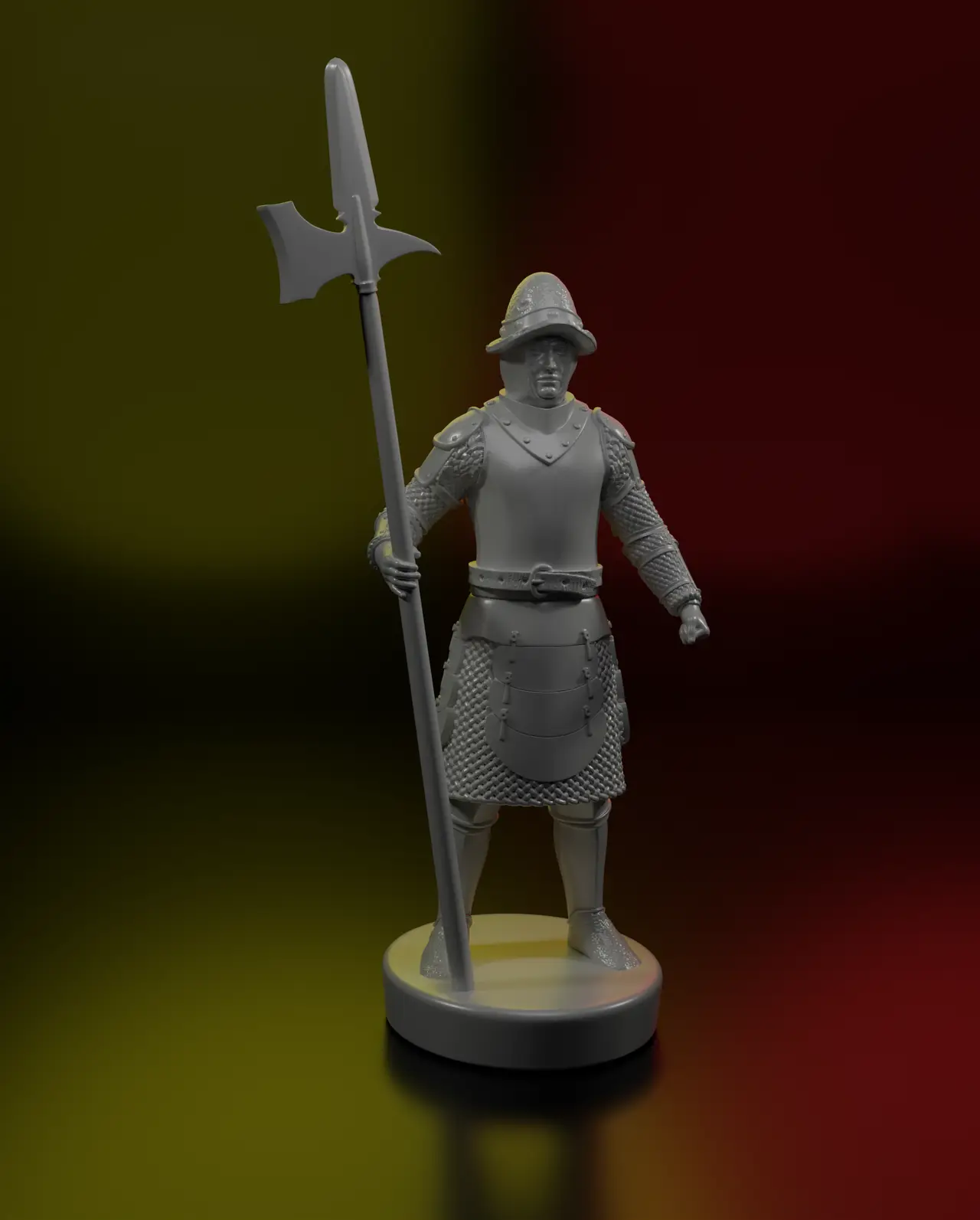 Medieval Knight — modelo 3D