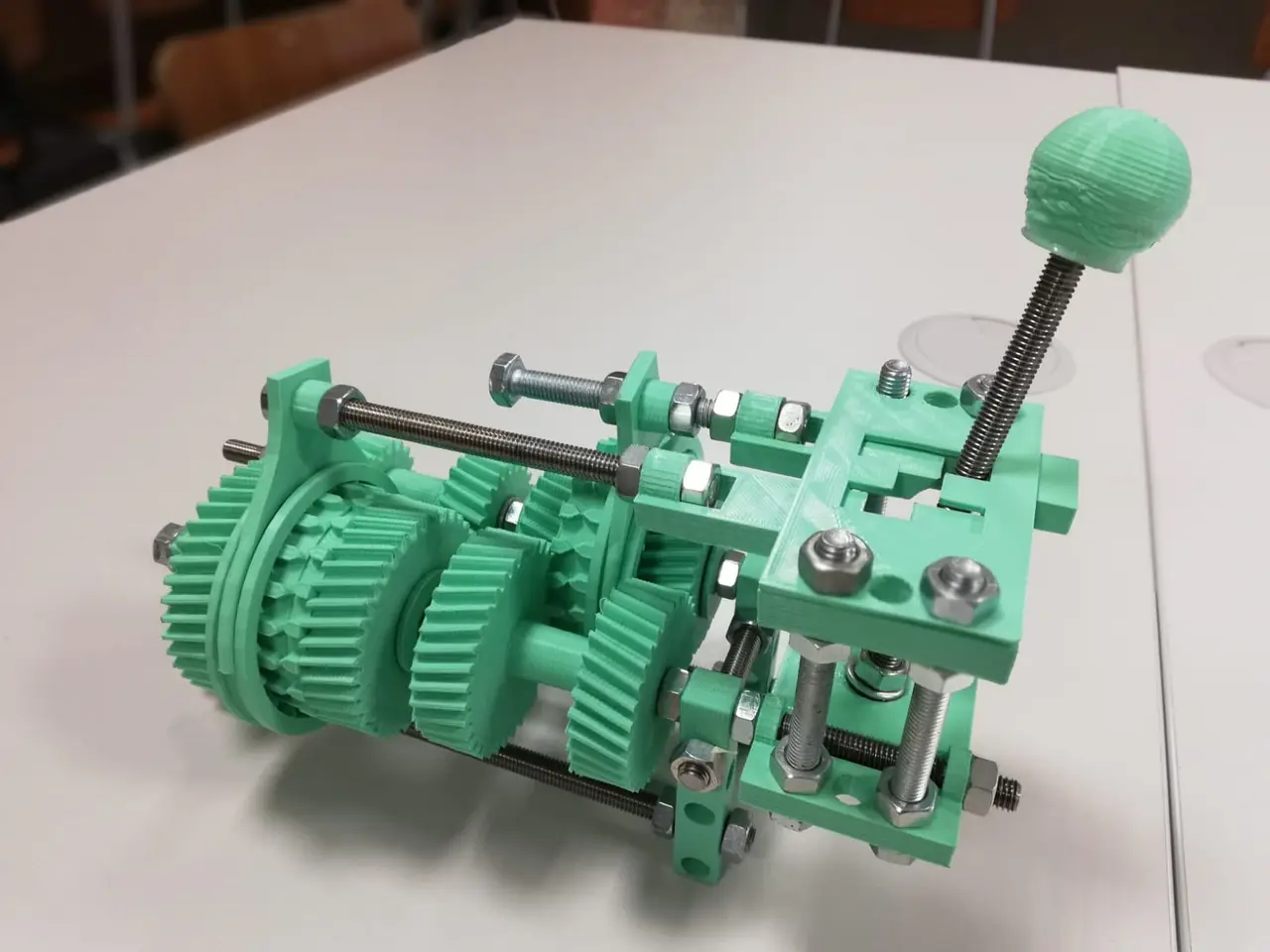 Cambio ad H - Four speed gearbox with H shifter — modelo 3D