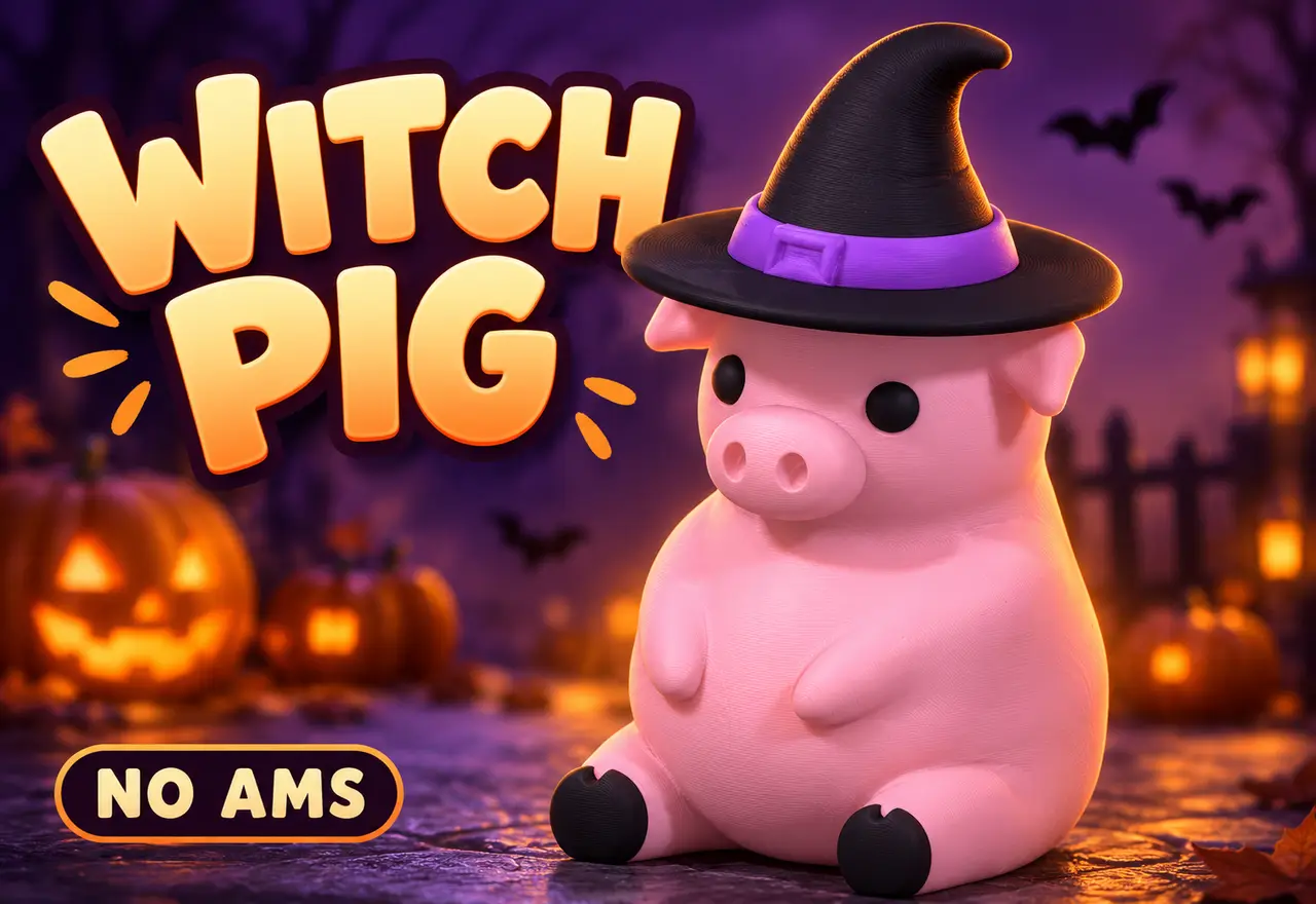 Witch Pig — modelo 3D