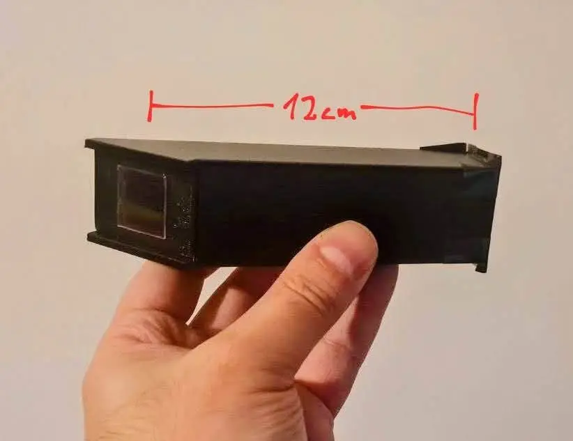 Spectophotometer DIY — modelo 3D