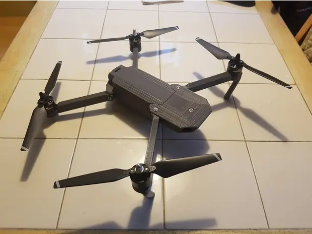 DJI Mavic Pro Clone — modelo 3D
