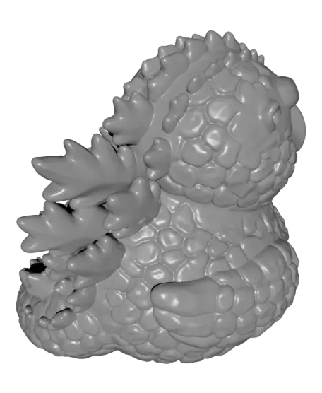 Godzilla Rubber Duck - Character Figurine — modelo 3D