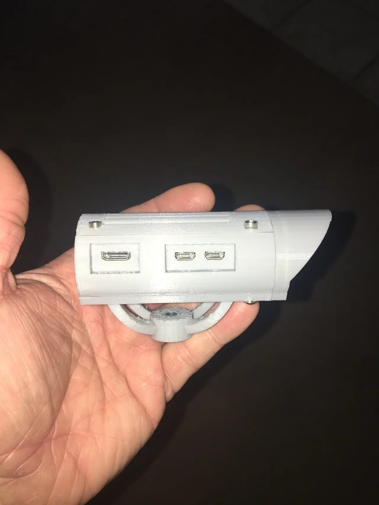 Raspberry Pi Zero W Security Camera — modelo 3D