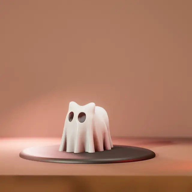 Ghost cat — modelo 3D
