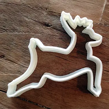 Reindeer Cookie Cutter — modelo 3D