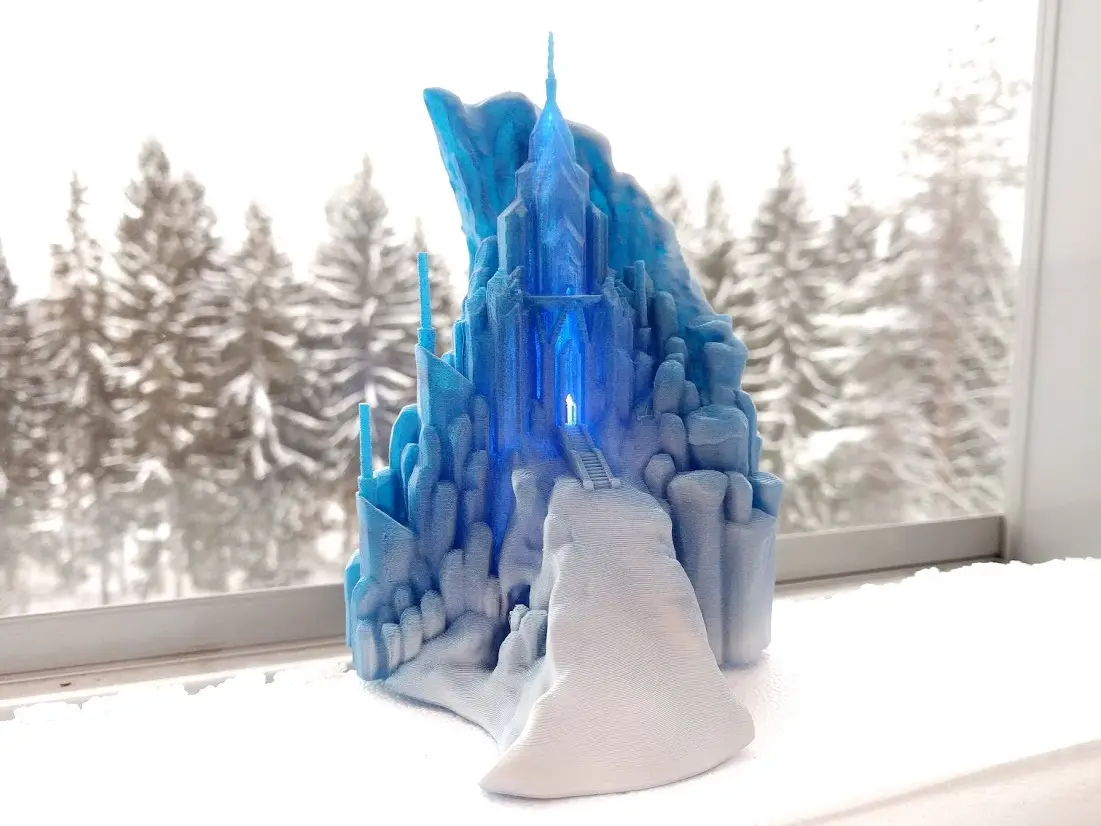 Frozen Castle — modelo 3D