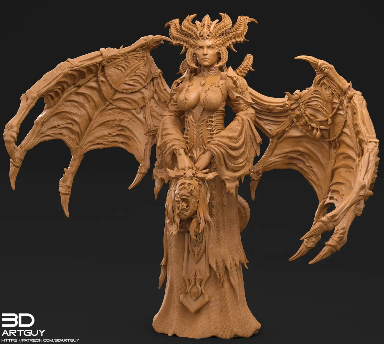 Demon Lord — modelo 3D