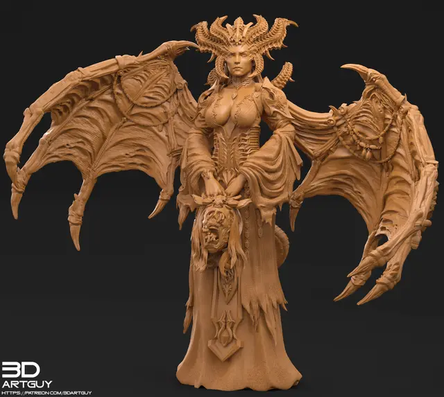Demon Lord — modelo 3D