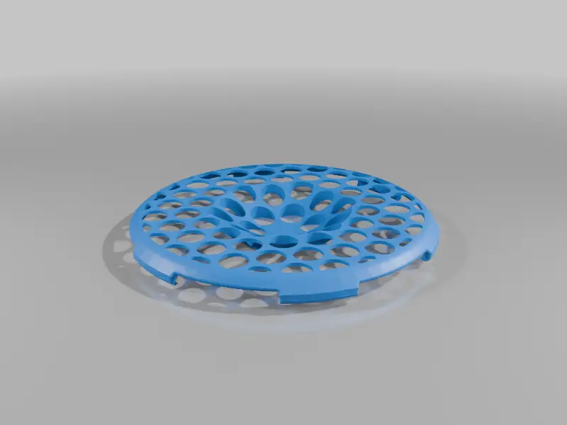 3m round filter case v2 — modelo 3D