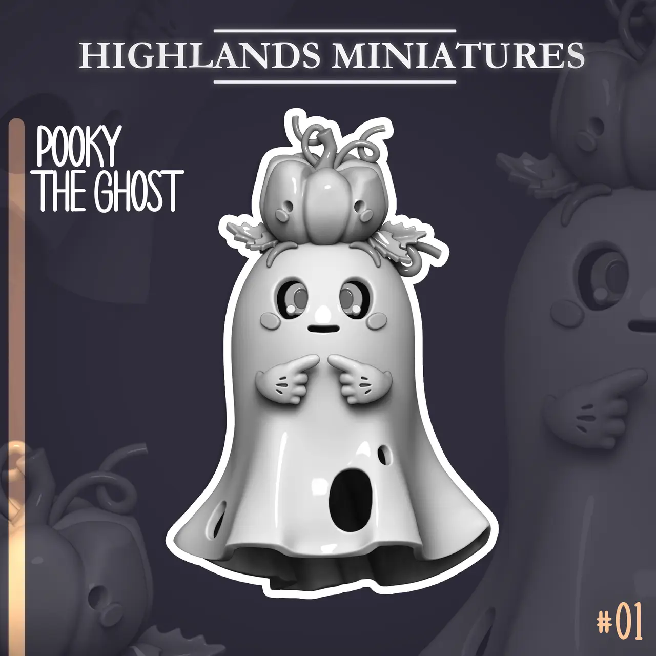 Pooky the Ghost — modelo 3D