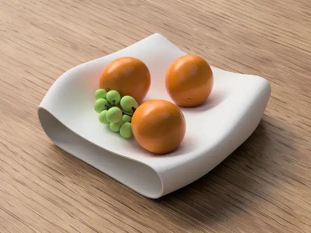 Modern Fruit Bowl — modelo 3D