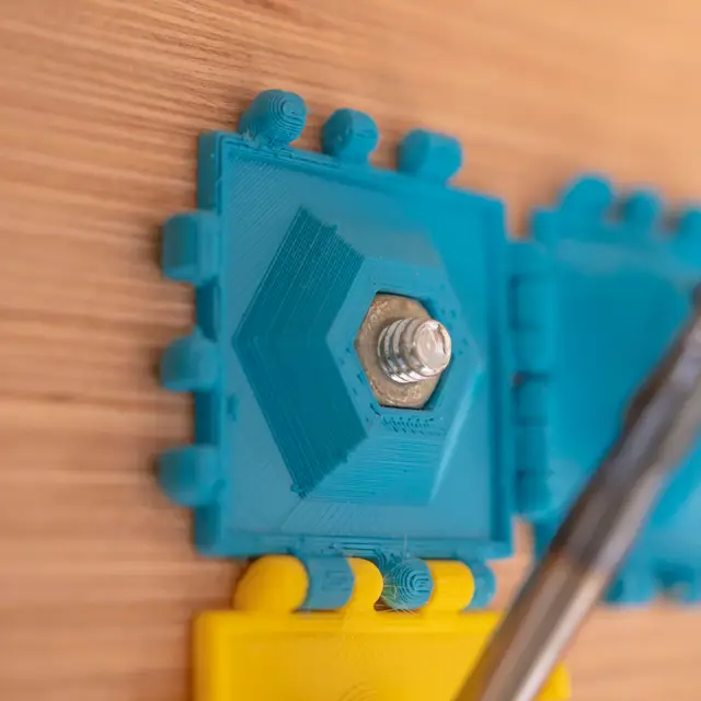 Polypanels // Tripod Mount or 1/4 in.-20 Nut and Bolt Fastener — modelo 3D