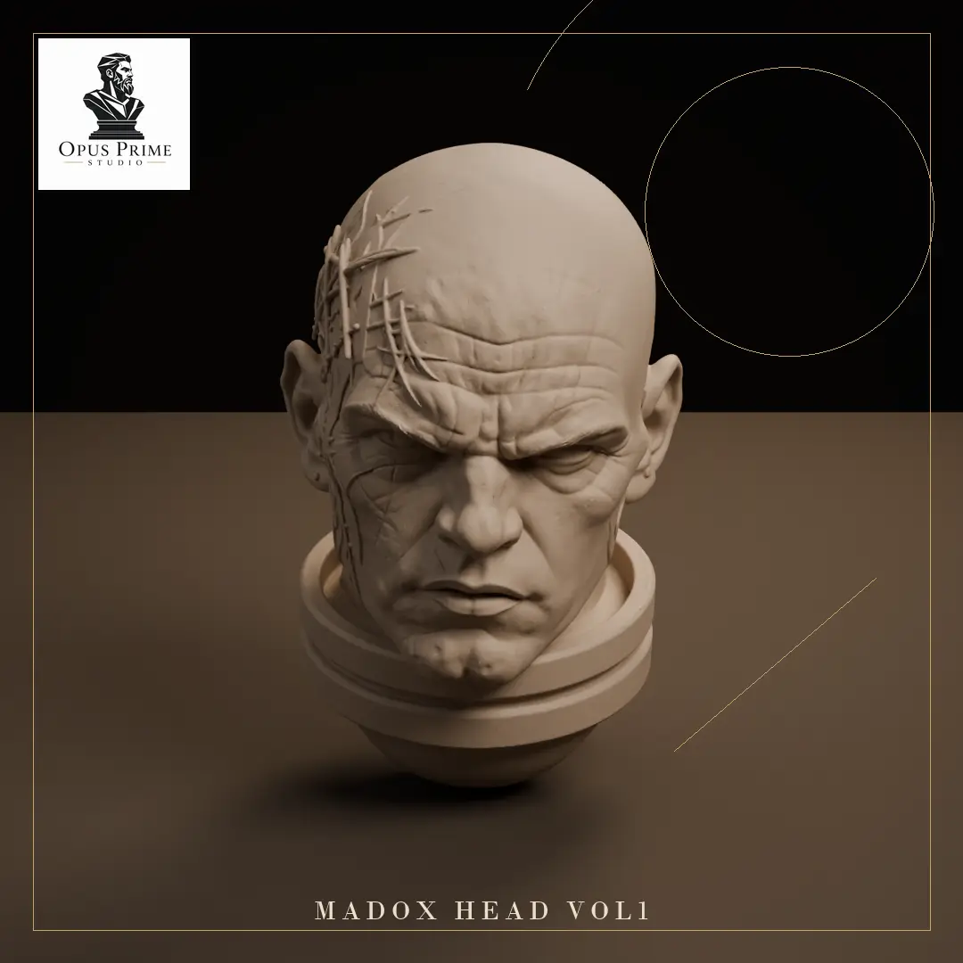 Madox Head Vol. 1 — modelo 3D