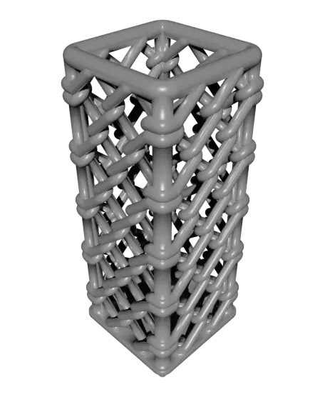 Chain Link Gridfinity Bin 100mm — modelo 3D