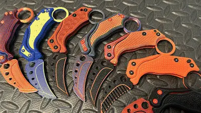 Gravity X Karambit Fidget Knife [No screw needed] — modelo 3D