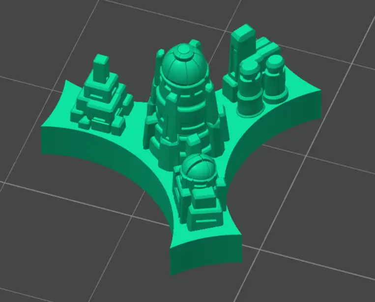 Star Trek Ascendancy Node for Tellarite Fanmade Faction — modelo 3D
