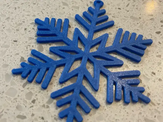 snowflake — modelo 3D