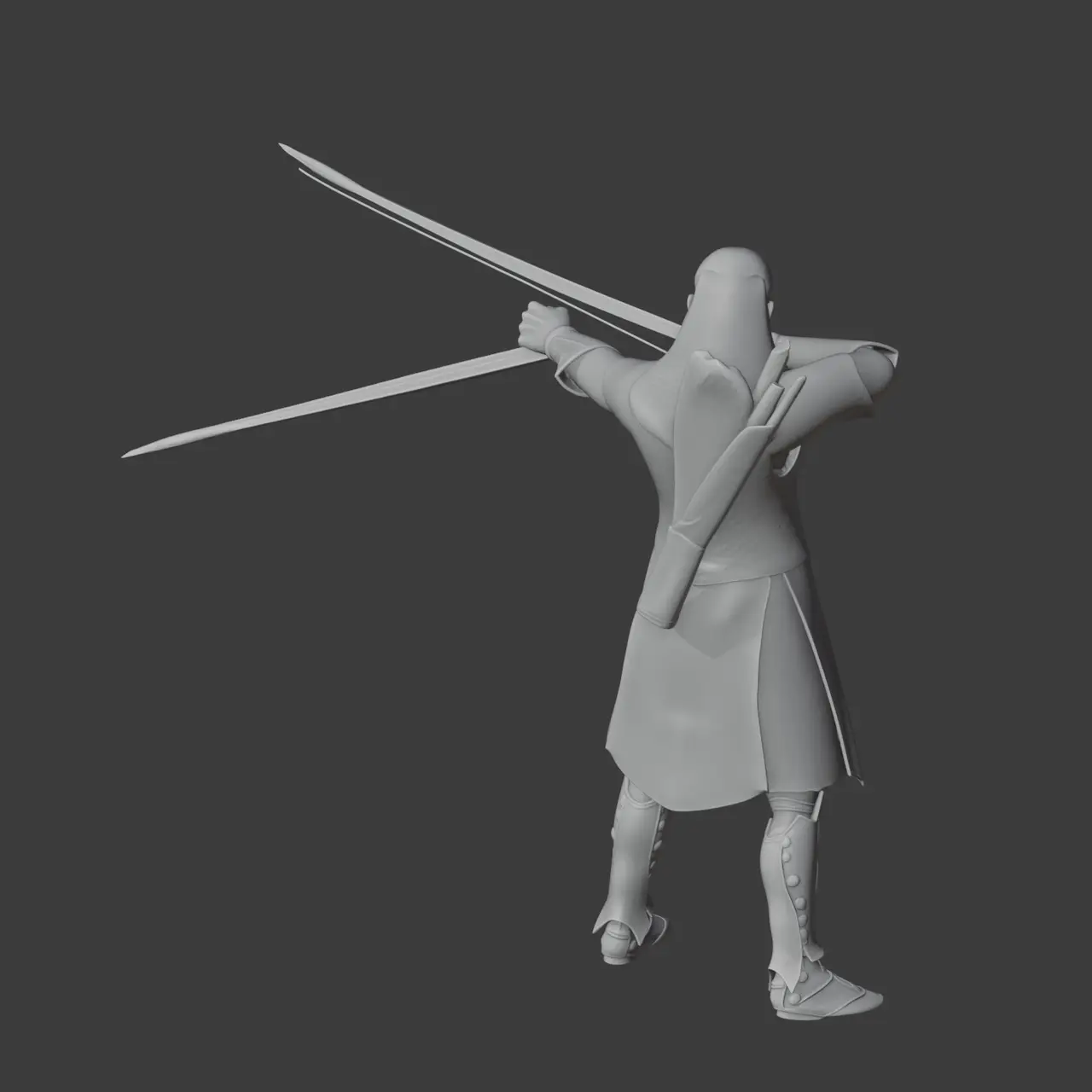Legolas Lord of the Rings Figurine — modelo 3D