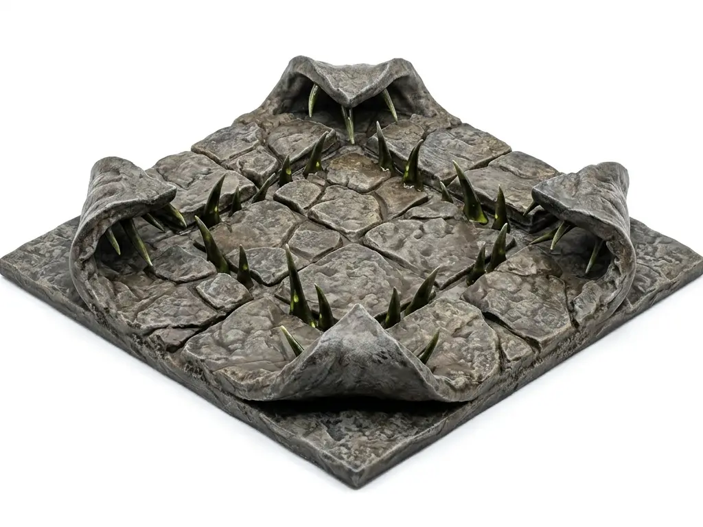 Mutant Trapper - 20' x 20' (100mm x 100mm) — modelo 3D