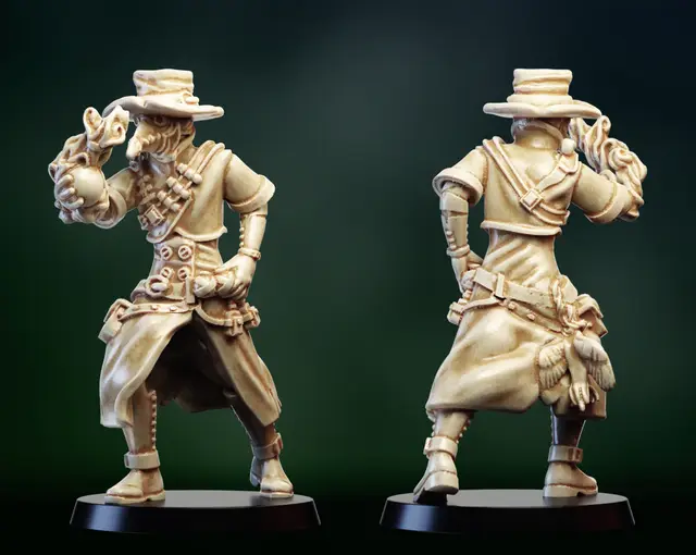 Plague doctor — modelo 3D