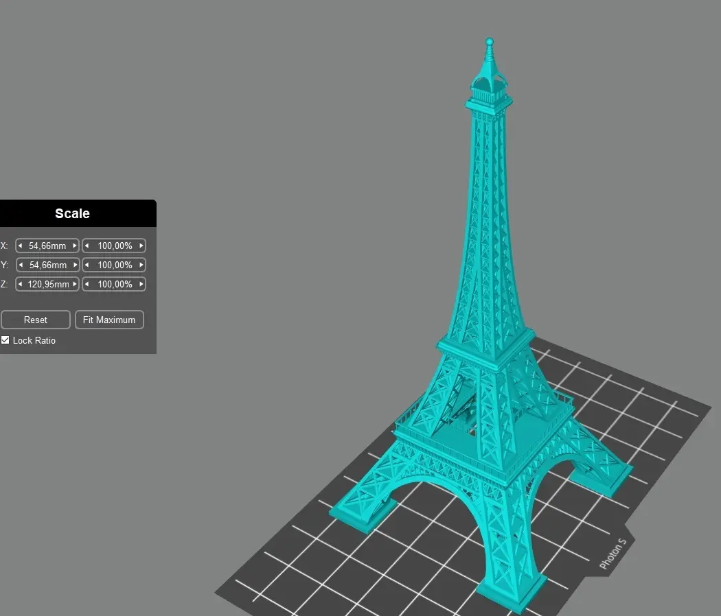 Eiffel tower — modelo 3D