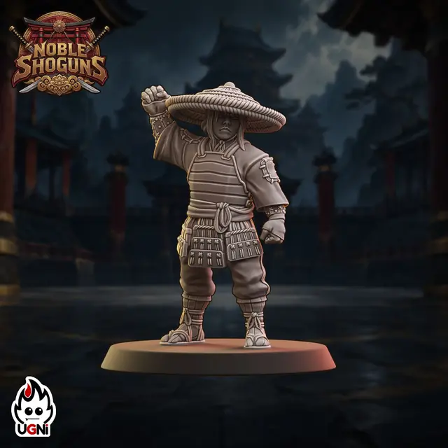 Lineman #01 - Nobility proxy (Nippon Style) - UGNI - Fantasy Football — modelo 3D